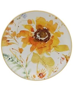 Sunflowers Forever Salad Plates (Set Of 4) Home -Certified International Shop 3050423901 RLLD 3