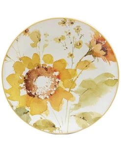 Sunflowers Forever Salad Plates (Set Of 4) Home -Certified International Shop 3050423901 RLLD 5