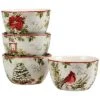 Silent Night Set Of 4 Ice Cream Bowls Home