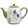 Fresh Herbs Teapot Home