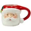Holiday Magic Santa Set Of Four 3D Mugs Home