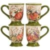 Harvest Morning Set Of 4 Mugs Home