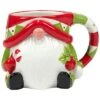 Holiday Magic Gnomes Set Of Four 3D Mugs Home