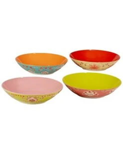 Francesca Set Of 4 Soup Bowl 4 Assorted Home -Certified International Shop 3050476825 RLLD 6