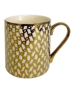 Gold Plated Mosaic Mugs Set Of 6 Home -Certified International Shop 3050499613 RLLD 4