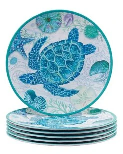 Serene Seas Dinner Plates (Set Of 6) Home