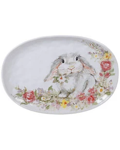 Sweet Bunny Oval Platter Home