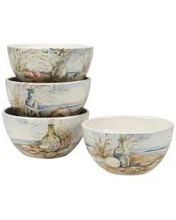 Stal Landscape Ice Cream Bowls (Set Of 4) Home