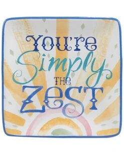 Lemonade Canape Plates (Set Of 4) Home -Certified International Shop 3050557304 RLLD 5