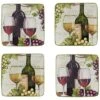 Meadow Brook Vineyard Canape Plates (Set Of 4) Home