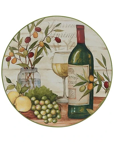 Meadow Brook Vineyard Dinner Plates (Set Of 4) Home 3 Meadow Brook Vineyard Dinner Plates (Set Of 4) Home - Image 3