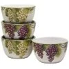 Meadow Brook Vineyard Ice Cream Bowls (Set Of 4) Home