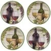 Meadow Brook Vineyard Soup/Pasta Bowls (Set Of 4 Home