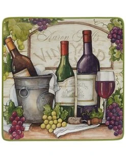 Meadow Brook Vineyard Square Platter Home