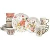 Nature's Song 16pc Dinnerware Set Home