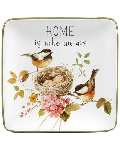 Nature's Song Canape Plates (Set Of 4) Home 3 Nature's Song Canape Plates (Set Of 4) Home - Image 3