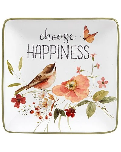 Nature's Song Canape Plates (Set Of 4) Home 4 Nature's Song Canape Plates (Set Of 4) Home - Image 4