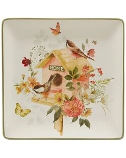 Nature's Song Square Platter Home