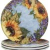 Sunflower Bouquet Dinner Plates (Set Of 4) Home