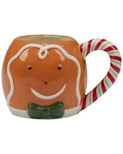 Holiday Magic Gingerbread Set Of Four 3D Mugs Home