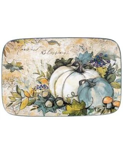 Harvest Gatherings Rectangular Platter Home