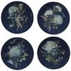 Bohemian Blue Set Of 4 Salad Plates Home