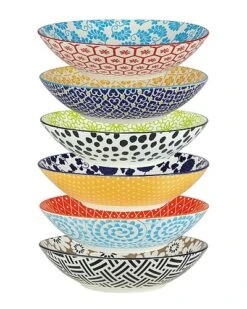 Melamine Chelsea Set Of 6 Dinner Bowls Home