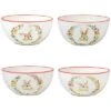 Easter Garden Ice Cream Bowls Set Of 4 Home
