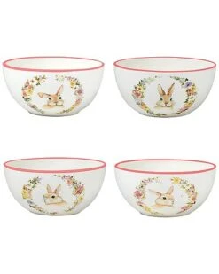 Easter Garden Ice Cream Bowls Set Of 4 Home