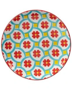 Damask Floral Set Of 6 Canape Plate, 6" 6 Assorted Home -Certified International Shop 3050698059 RLLD 5