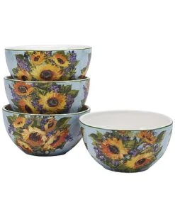 Sunflower Bouquet 16pc Dinnerware Set Home 8 Sunflower Bouquet 16pc Dinnerware Set Home -Certified International Shop 3050735186 RLLD 4