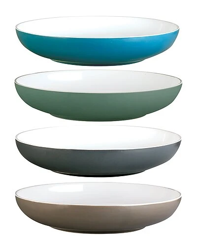 Melamine Set Of 4 Catalina All-Purpose Porcelain Bowls Home 1 Melamine Set Of 4 Catalina All-Purpose Porcelain Bowls Home