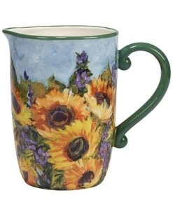 Sunflower Bouquet Pitcher Home