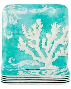 Spired Coast Set Of 6 Dinner Plates Home