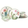 Desert Beauty 12pc Dinnerware Set Home