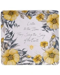Bee Sweet Square Platter Home