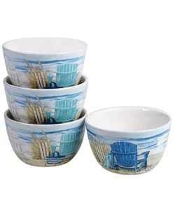 Set Of 4 By The Sea Ice Cream Bowls Home