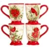 Winter'S Medley Set Of 4 Mugs Home