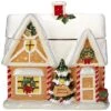 Santa's Workshop 3D Cookie Jar Home