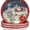 Silent Night Set Of 4 Soup Bowls Home