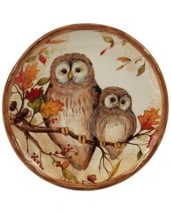 Pine Forest Set Of 4 Canape Plate Home -Certified International Shop 3050880892 RLLD 5