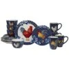 Go Rooster 16pc Dinnerware Set Home