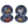 Go Rooster Set Of 4 Soup Bowls Home