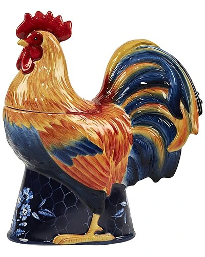 Go Rooster 3-D Rooster Cookie Jar Home -Certified International Shop 3050931222 RLLD 1