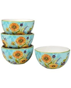 Sun Garden Set Of 4 Ice Cream Bowls Home