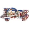 Santa's Workshop 16pc Dinnerware Set Home
