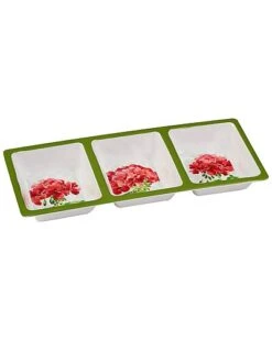 Geraniums 3pc Hostess Set Home -Certified International Shop 3050975172 RLLD 3