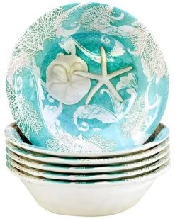 Spired Coast Set Of 6 All Purpose Bowls Home